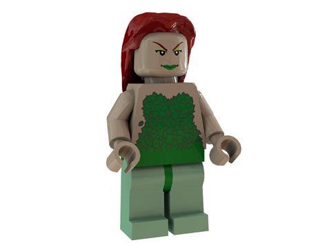 3D Lego Models - Poison Ivy Minifigure downloads