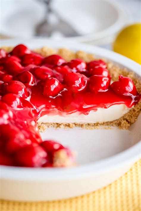 Cherry Cream Cheese Pie - an EASY Dessert recipe - Boulder Locavore