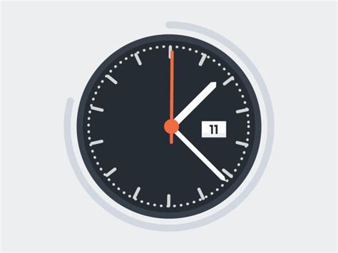 Clock [gif] by ILLO - Dribbble