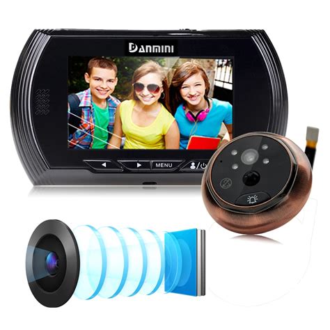 New 4.3 Inch LCD Screen Motion Detection Door Peephole Camera Photo ...