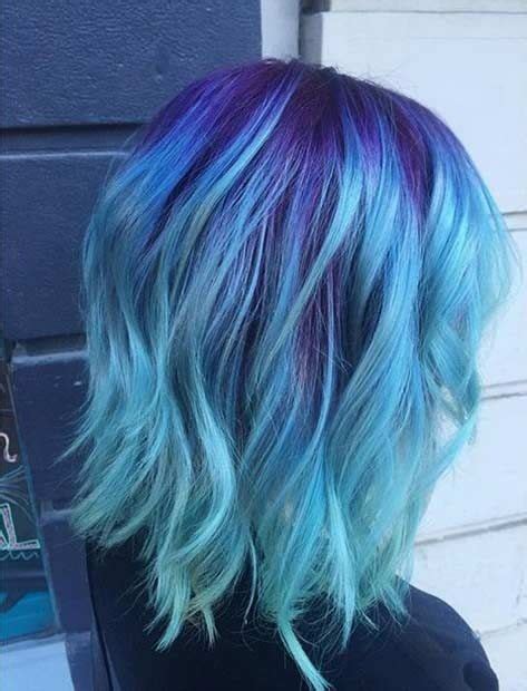 10 Intriguing Blue Hairstyles and Color Ideas 2020