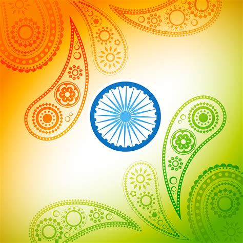 beautiful indian flag design 221211 Vector Art at Vecteezy