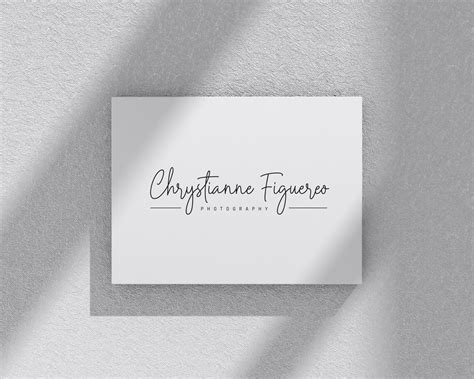 Watermark Logo Signature Logo Photography Logo Handwritten - Etsy