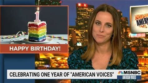 MSNBC’s Alicia Menendez Marks 1 Year as Host of American Voices