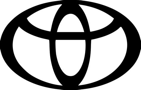 Toyota Black Symbol transparent PNG - StickPNG