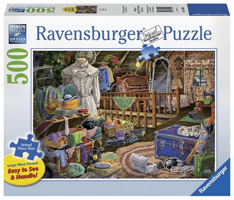 Jigsaw Puzzle by Ravensburger - The Attic 500 PC LGE Format