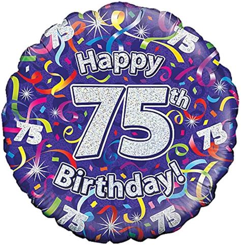 Amazon.co.uk: 75th birthday balloons