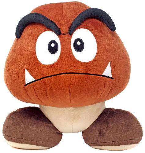 Super Mario Goomba 12 Plush San-Ei - ToyWiz