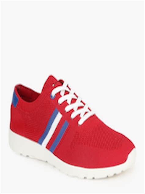 Buy Red Sneakers - Casual Shoes for Men 8229423 | Myntra