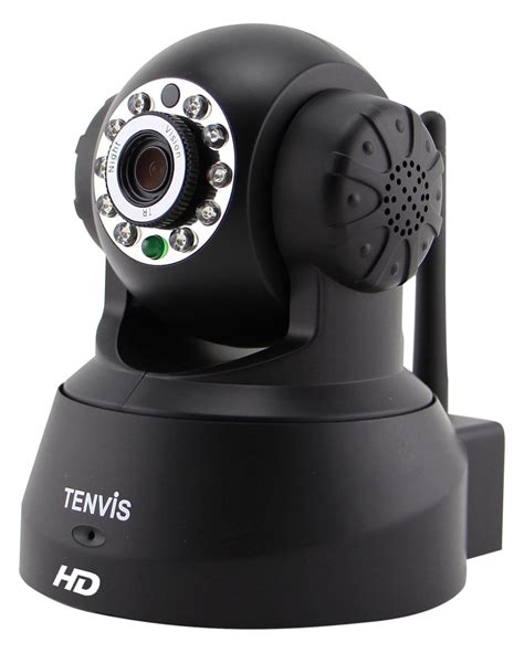 TENVIS JPT3815W-HD Wireless Surveillance IP/Network Security Camera, Baby Monitor, Night Vision ...