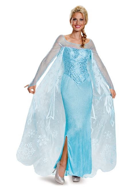 Frozen Adult Elsa Prestige Costume | Elsa Cosplay Costume