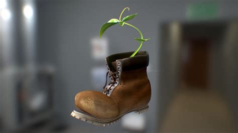 Wall E Plant Boot 3D Modeling, Camila Desiree Lopez Pazos | Wall e, Wall-e plant, Wall e eve