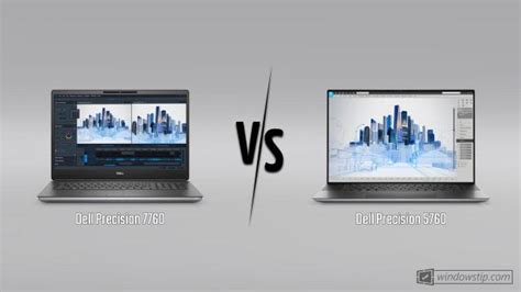 Dell Precision 7760 vs. Dell Precision 5760: Full specs comparison