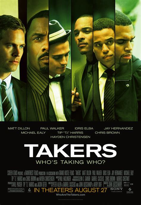 Takers (#3 of 3): Extra Large Movie Poster Image - IMP Awards