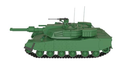 3D k1a1 tank - TurboSquid 1655366