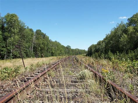 Abandoned Railroad Tracks Map