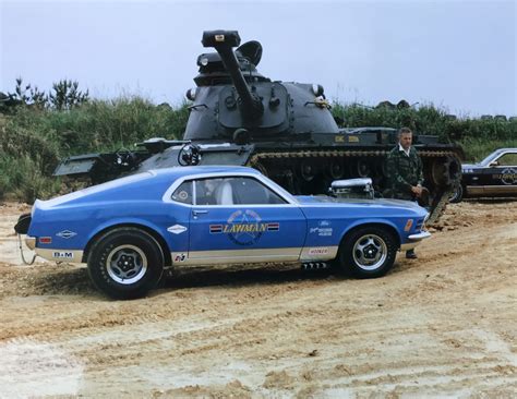 Lawman Mustang: The Boss 429 sent to war in the Pacific | Hagerty Media