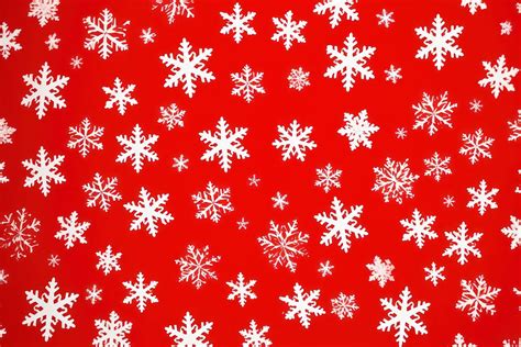 Snowflake pattern backgrounds red. AI | Free Photo Illustration - rawpixel