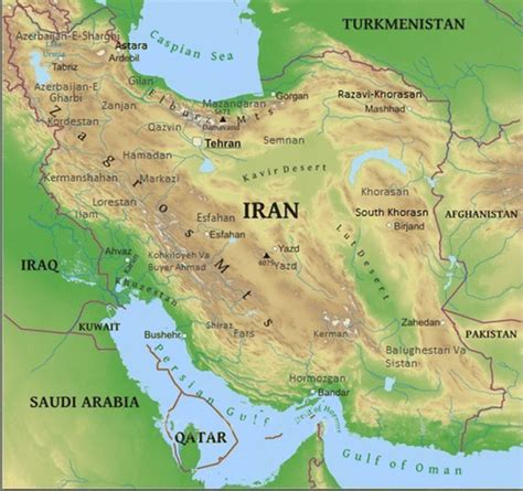 The map of Iran with the main mountains ranges, plains, counties and... | Download Scientific ...