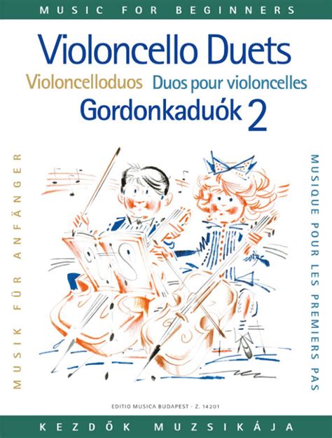 Violoncello Duets 2 – Online sheet music shop of Editio Musica Budapest