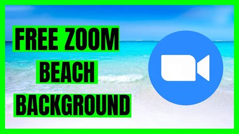 Zoom virtual background beach video download - printingmaxb