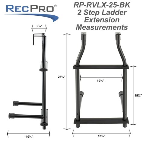 RV Ladder Extension - 25" tall - RecPro