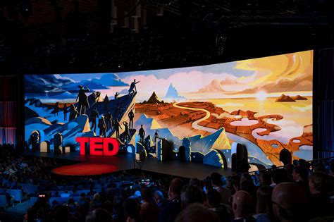 TED 2019: Bigger Than Us - Visuals & Stage Design on Behance