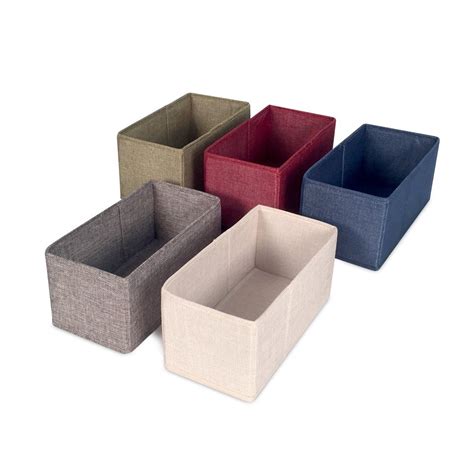 Half Rectangle Tweed Storage Bin | John Louis Home