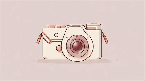 Premium AI Image | Capture the World A Cute Camera Drawing