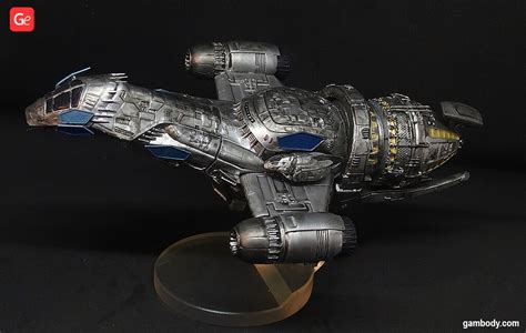 Firefly Serenity Ship Model: How to Paint 3D Prints