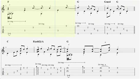 Your song guitar tab fingerstyle - ergobopqe