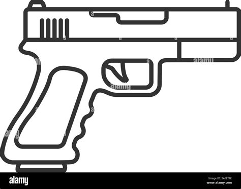 Gun Outline Svg