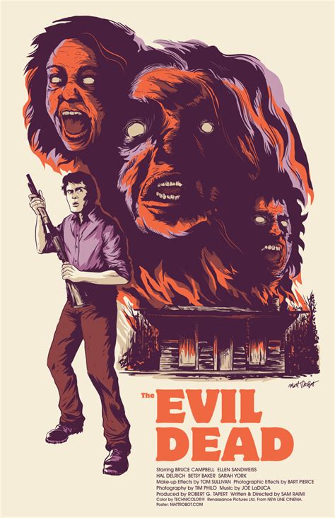 Evil Dead | Poster By Mattrobot