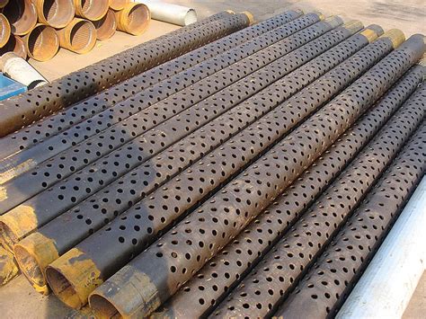 Stainless Steel Perforated Pipe And Tube/slotted Casing - Buy ...