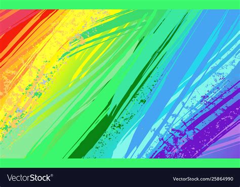 Background with rainbow paint Royalty Free Vector Image