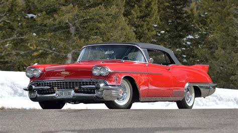 The 1955–58 Cadillac Eldorado brought a rise in power … and tailfin ...