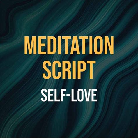 Accept Yourself With Self-Love (Meditation Script) - MyRelaxation.Online