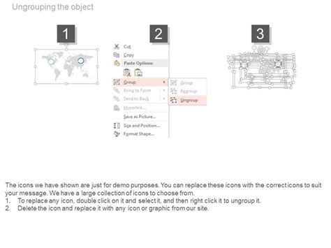 World Map With Bar Graph And Higher Population Areas Powerpoint Slides