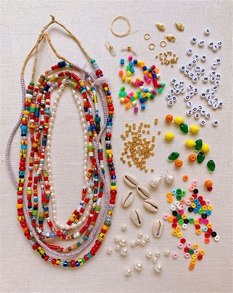 DIY Beaded Summer Necklaces - Honestly WTF