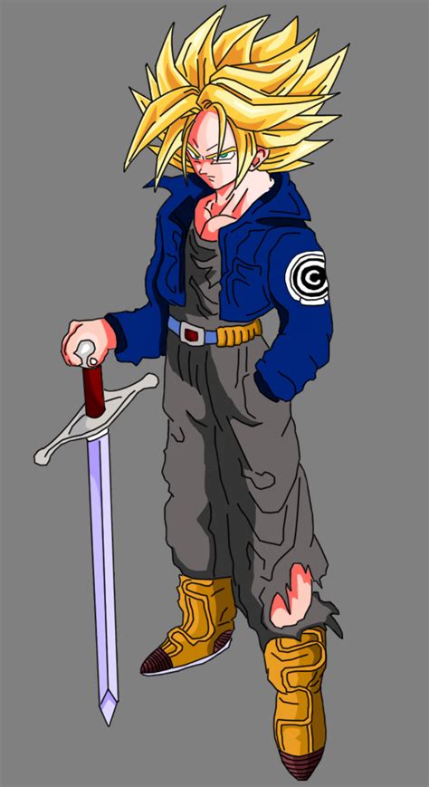 Super Saiyan Trunks by OriginalSuperSaiyan on DeviantArt