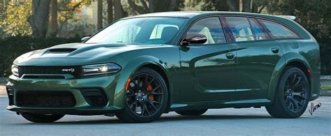 Modern-Day Dodge Magnum Hellcat Is the Charger Wagon We Never Got - autoevolution