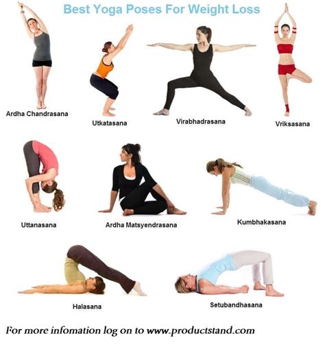 Power Yoga Poses For Weight Loss | Work Out Picture Media