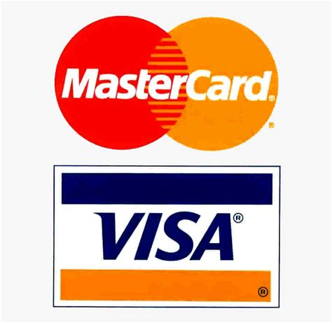 Transparent Visa Mastercard Png - Visa And Mastercard Logo Vector ...