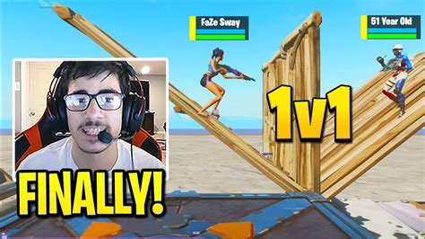 FaZe Sway vs 51 Year Old Player 1v1 Buildfights! - YouTube