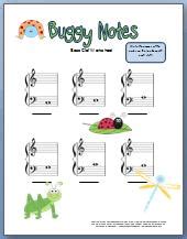 Bass Clef Worksheets | My Fun Piano Studio