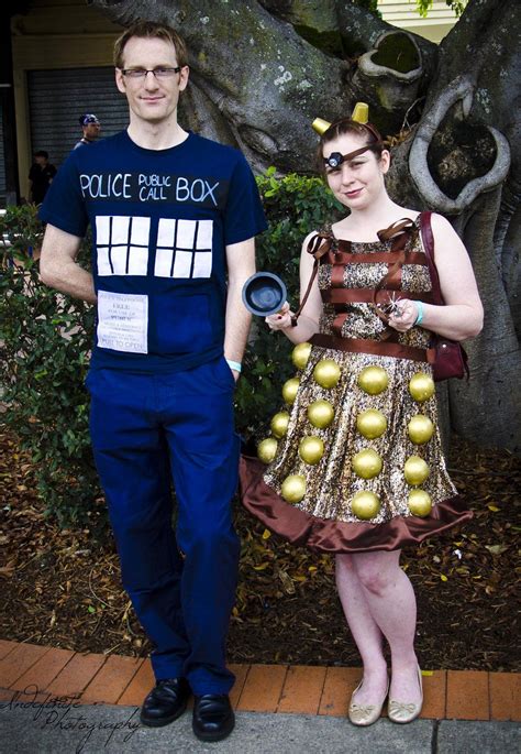 Tardis and Dalek cosplay | Dalek, Cosplay, Wibbly wobbly timey wimey stuff