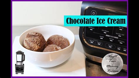 CHOCOLATE ICE CREAM | NINJA FOODI BLENDER ICE CREAM - YouTube