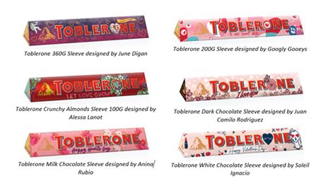 Toblerone’s Limited Edition Sleeves let you design your gift of love this Valentine’s ...