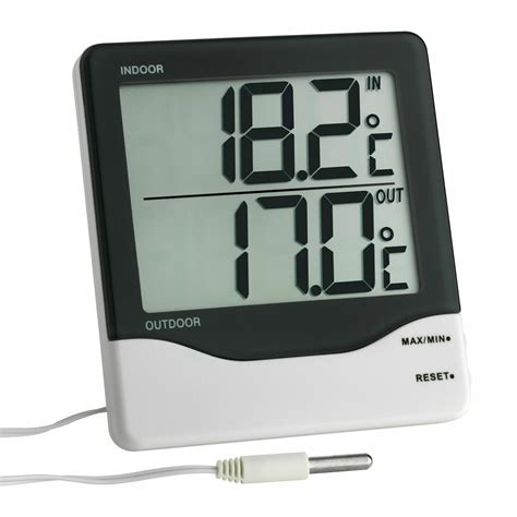 TFA DIGITAL THERMOMETER W/PROBE MIN/MAX 30.1011