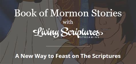 Book of Mormon Stories: A New Way to Feast on The Scriptures - Living ...